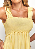 VESTIDO CAMILA AMARELO